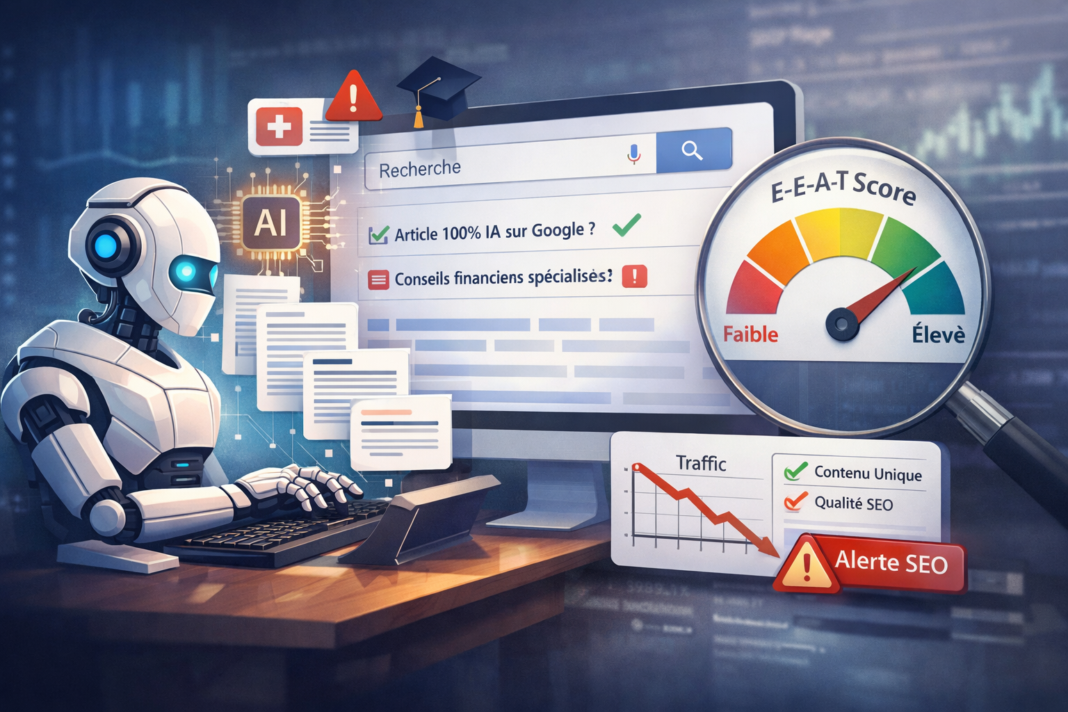 Lire la suite à propos de l’article Peut-on ranker sur Google avec des articles 100 % IA ?
