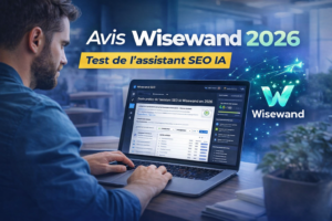 Lire la suite à propos de l’article Avis Wisewand 2026 : Test de l&rsquo;assistant SEO IA