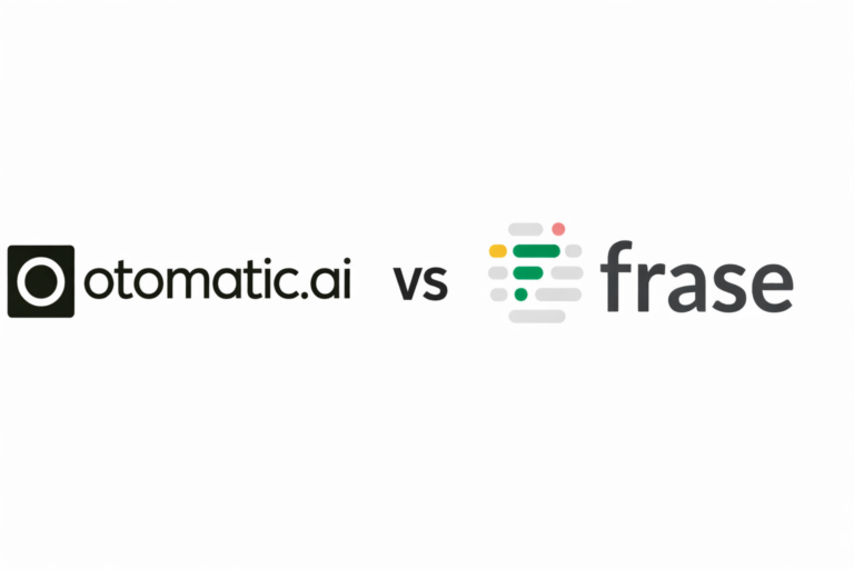 Otomatic.ai vs Frase.io 2026