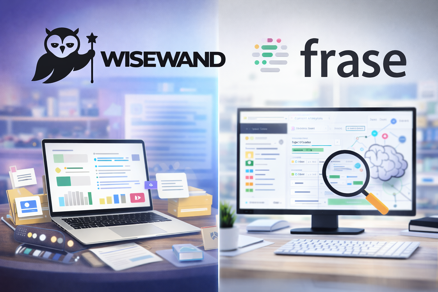 Lire la suite à propos de l’article Wisewand vs Frase : Le duel génération vs optimisation