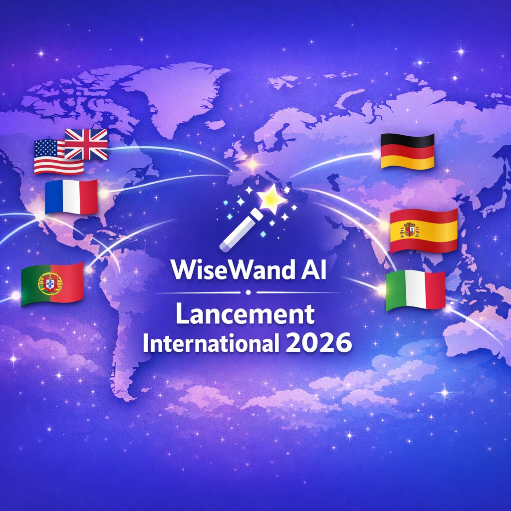 Wisewand AI international launch 2026 - new languages