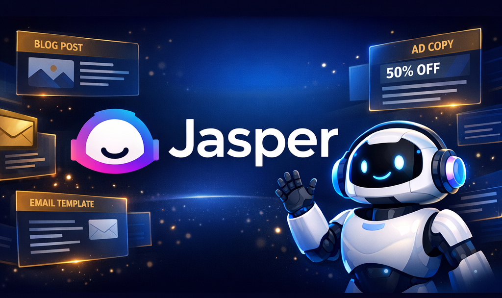 You are currently viewing Jasper AI avis 2026 : test complet, tarifs et verdict honnête