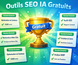 Meilleur outil IA SEO gratuit 2026 comparatif options gratuites