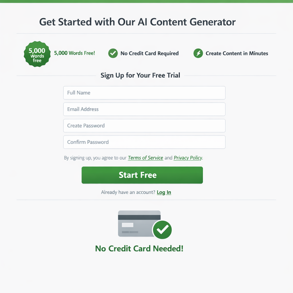 Koala AI essai gratuit 5000 mots sans CB interface