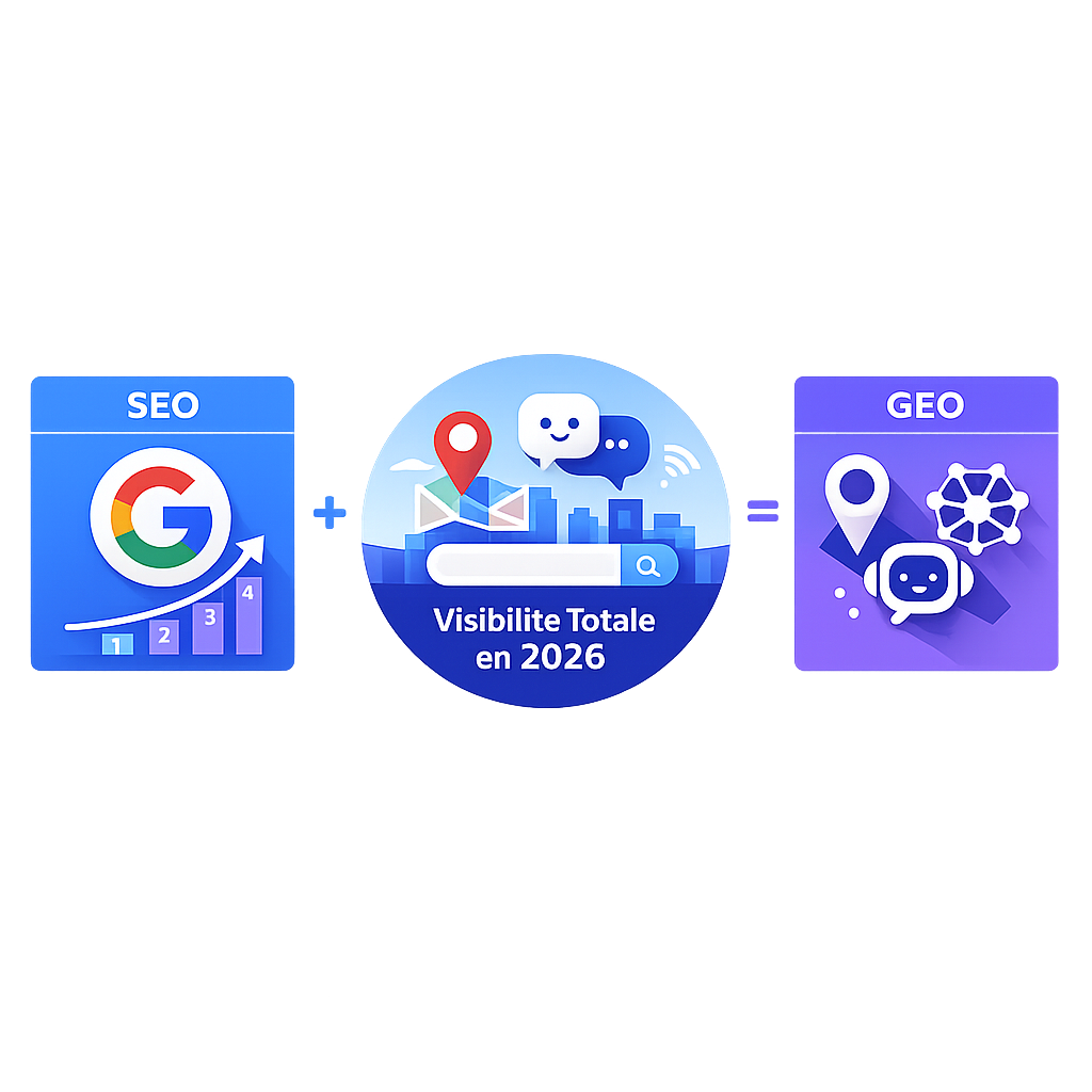 SEO GEO stratégie combinée 2026 visibilité optimale