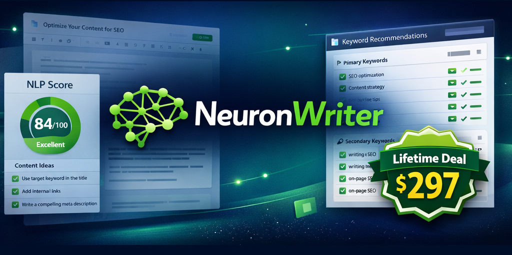 Lire la suite à propos de l’article NeuronWriter Review 2026: Is the $297 Lifetime Worth It vs Surfer SEO at $99/Month?