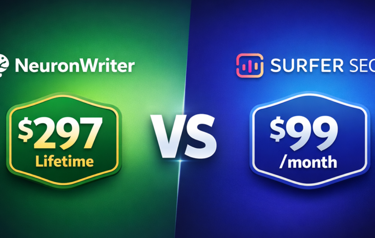 NeuronWriter vs Surfer SEO 2026