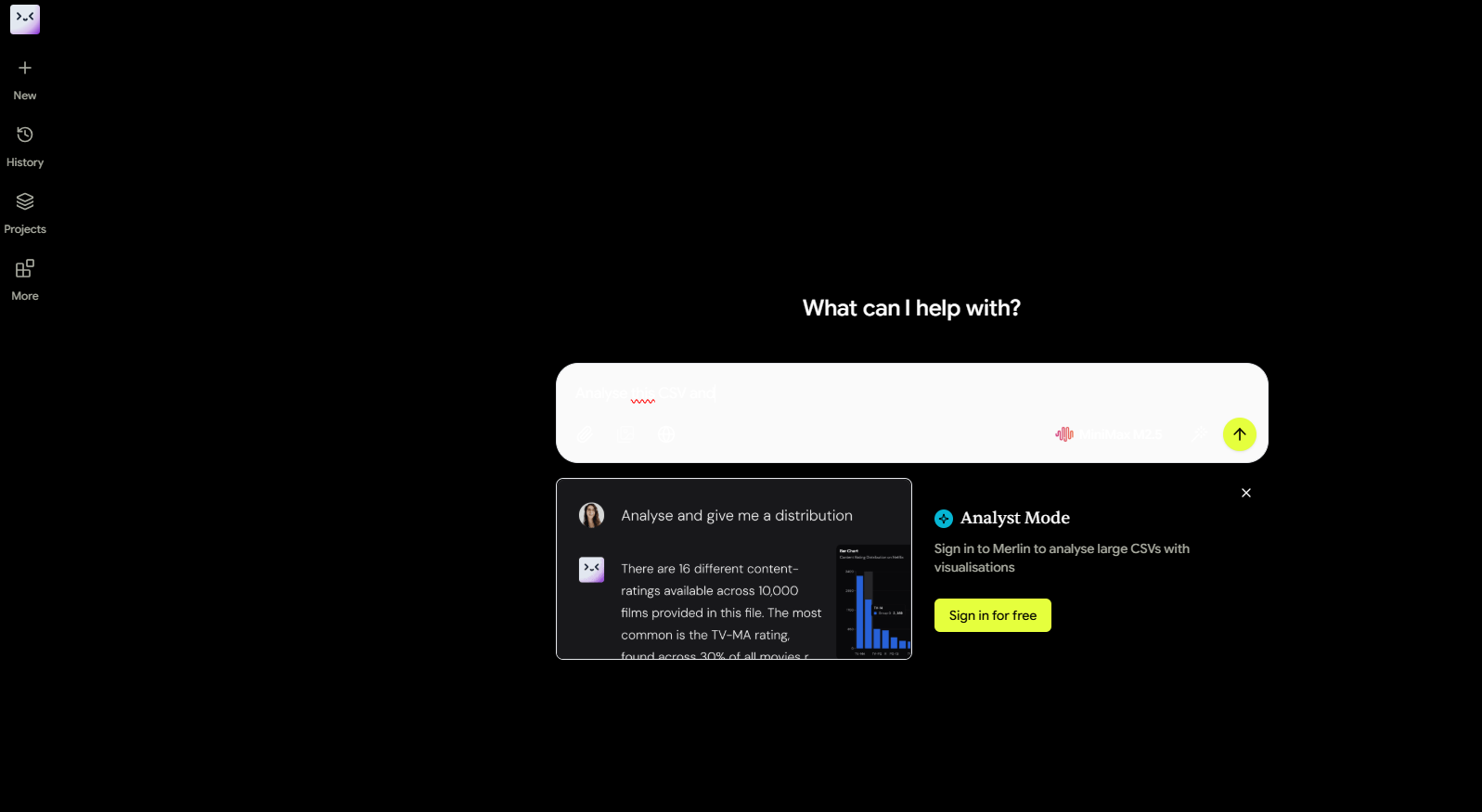 Merlin AI — analyse de contenu et résumé de pages web