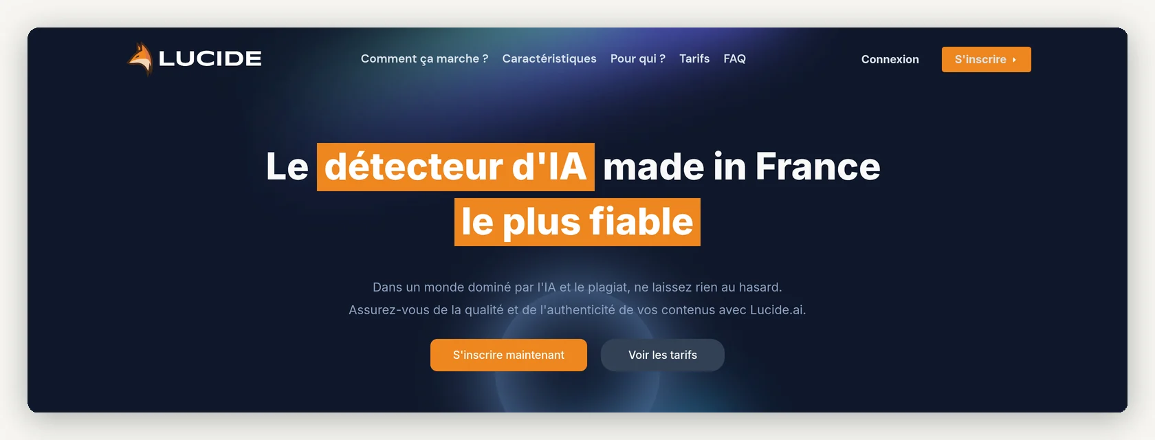 Lucide, le détecteur d'IA made in France le plus fiable