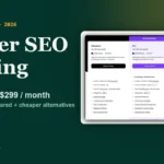 Surfer SEO Pricing 2026 — Standard $99, Pro $182, Peace of Mind $299 per month