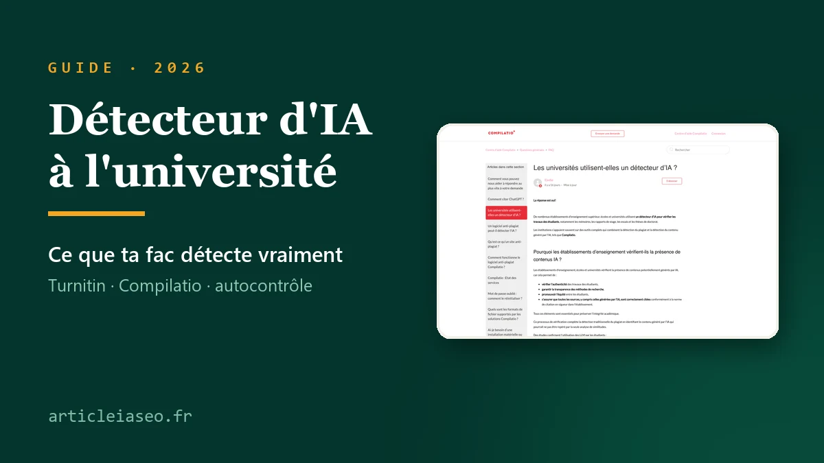 You are currently viewing Détecteur d&rsquo;IA à l&rsquo;université : ce que ta fac détecte vraiment