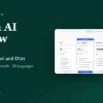 Notta AI review 2026: pricing page with the Free, Pro, Business and Enterprise plans