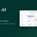 Notta AI avis 2026 : page des tarifs avec les plans Gratuit, Pro, Affaires et Entreprise